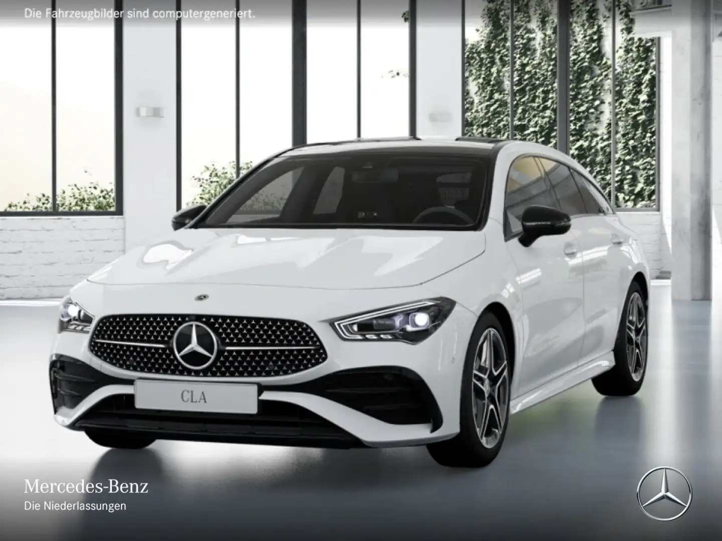 Mercedes-Benz CLA 180 AMG+NIGHT+PANO+360°+MULTIBEAM+STHZG+TOTW Weiß - 2