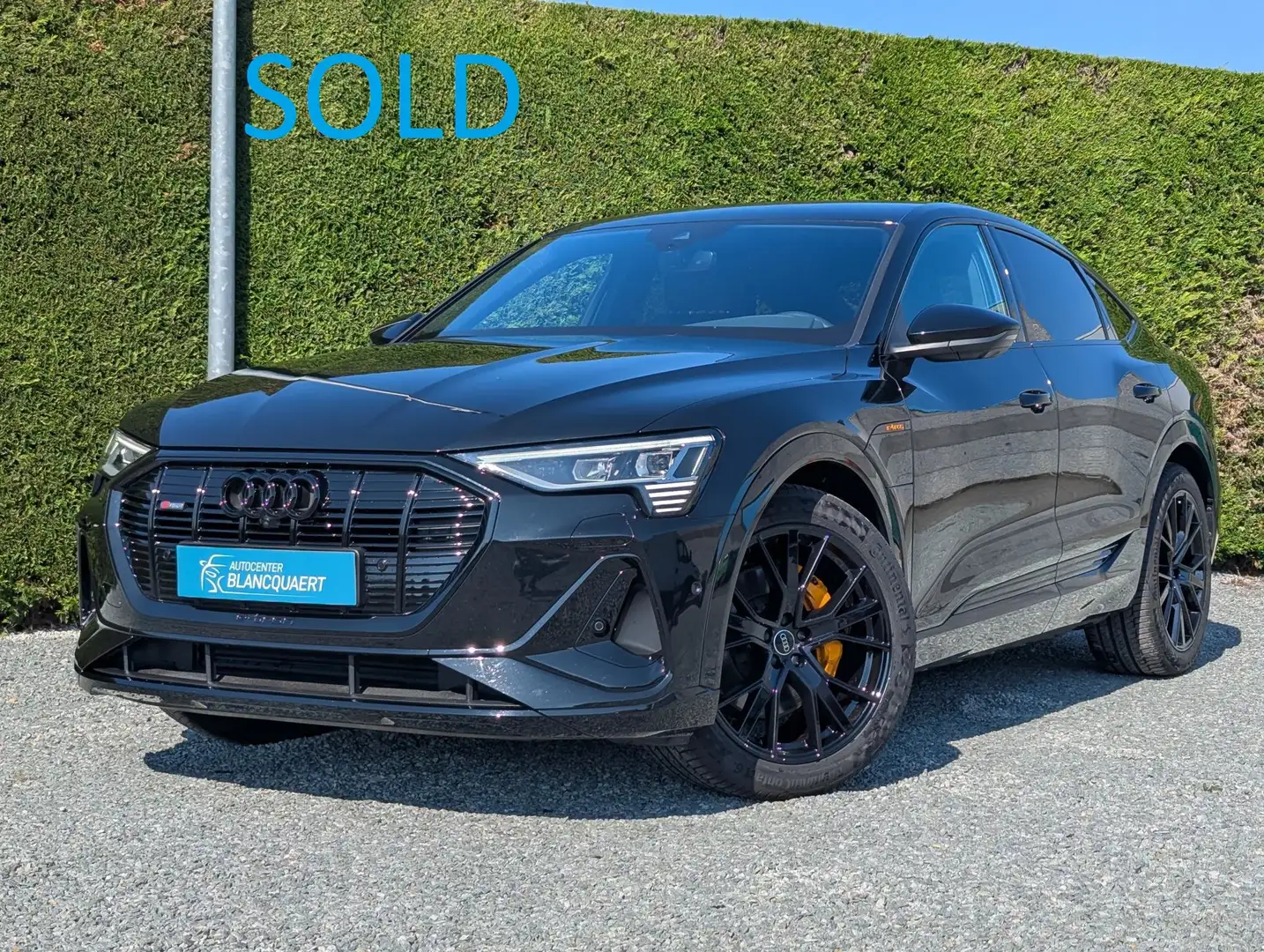 Audi e-tron ! verkocht !- Black Edition -2x s-line Schwarz - 1