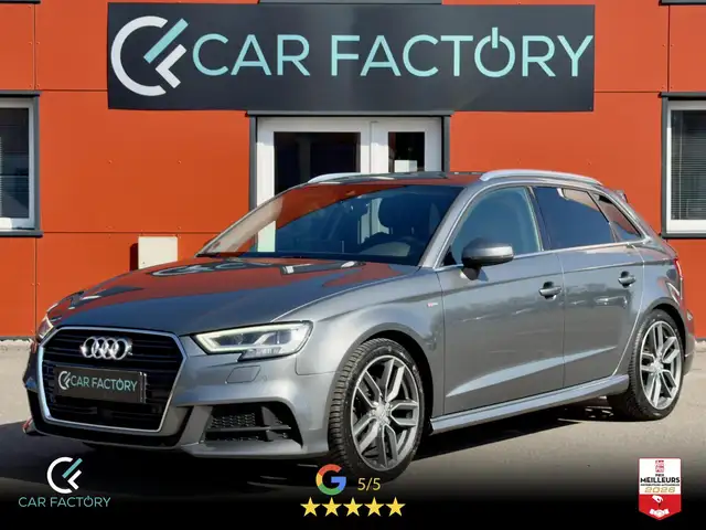 Audi A3 S-Line 2.0 TDI 150 BVA Virtual Cockpit Navigation Plus Attélage Full LED ACC DCC