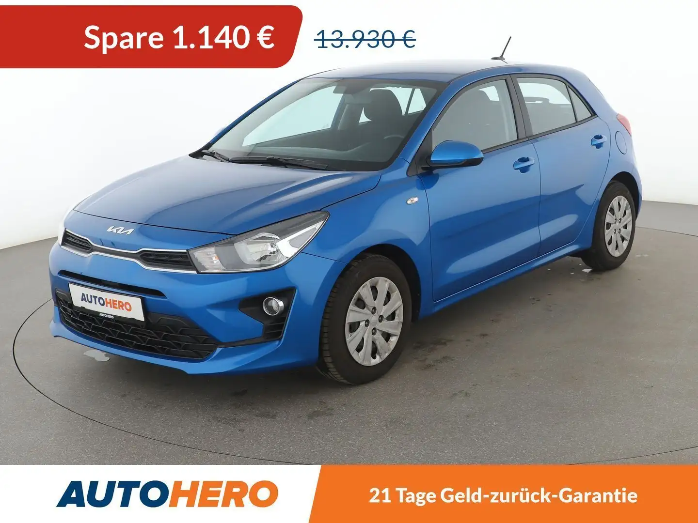 Kia Rio 1.2 Edition 7*PDC*SHZ*TEMPO*KLIMA*GARANTIE* Blau - 1