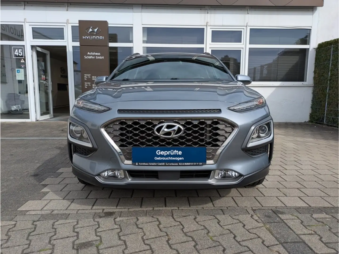 Hyundai KONA Style Apple CarPlay Klimaautom Kom-paket DAB SHZ L Argent - 2