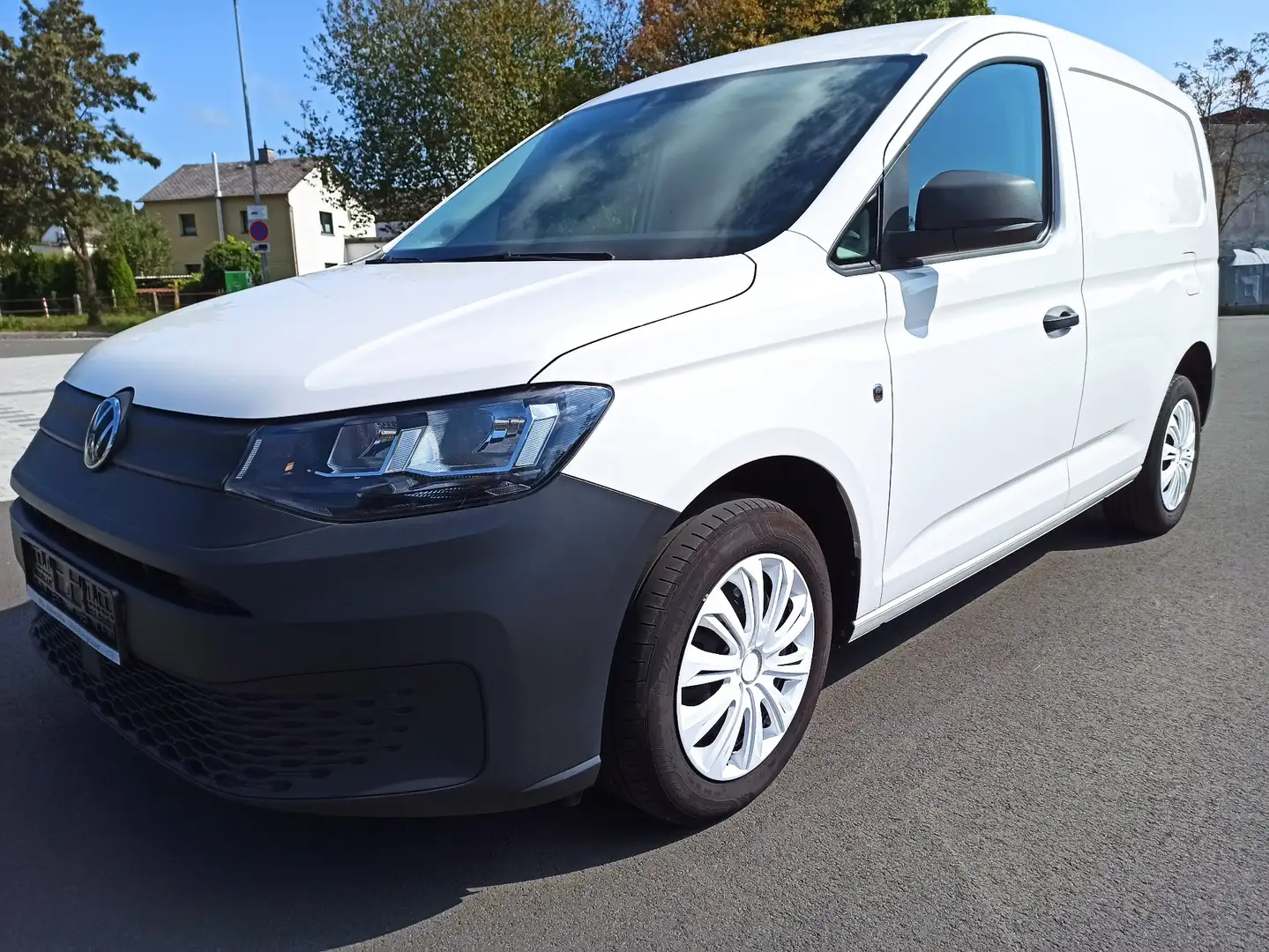 Volkswagen Caddy 2,0 TDI DSG EcoProfi Heckflügel Navi SHZG GRA Blanc - 2