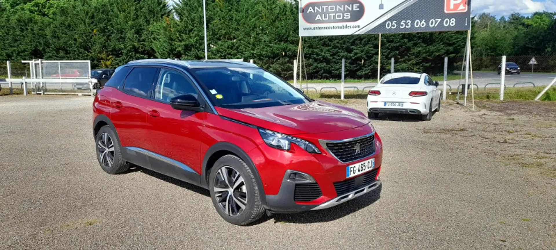 Peugeot 3008 1.5 BLUEHDI 130CH E6.C ALLURE S\u0026S  6CV Rood - 1