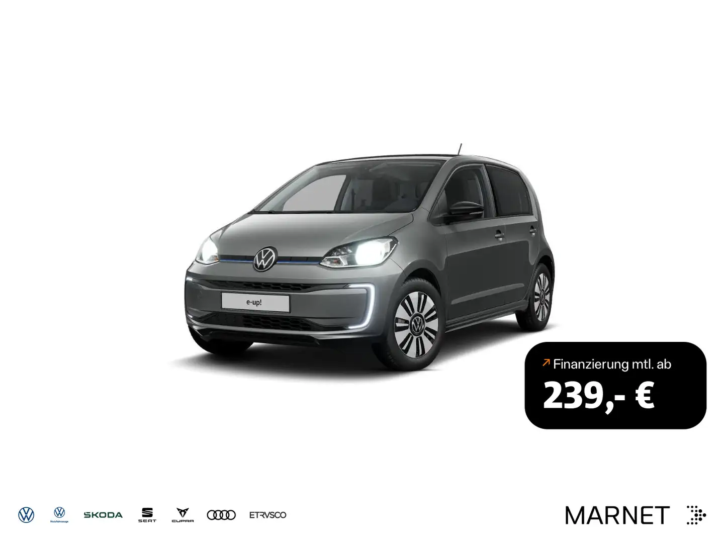 Volkswagen up! e-up! 32.3 kWh Edition WR*KLIMA*DAB*ABS Gris - 1
