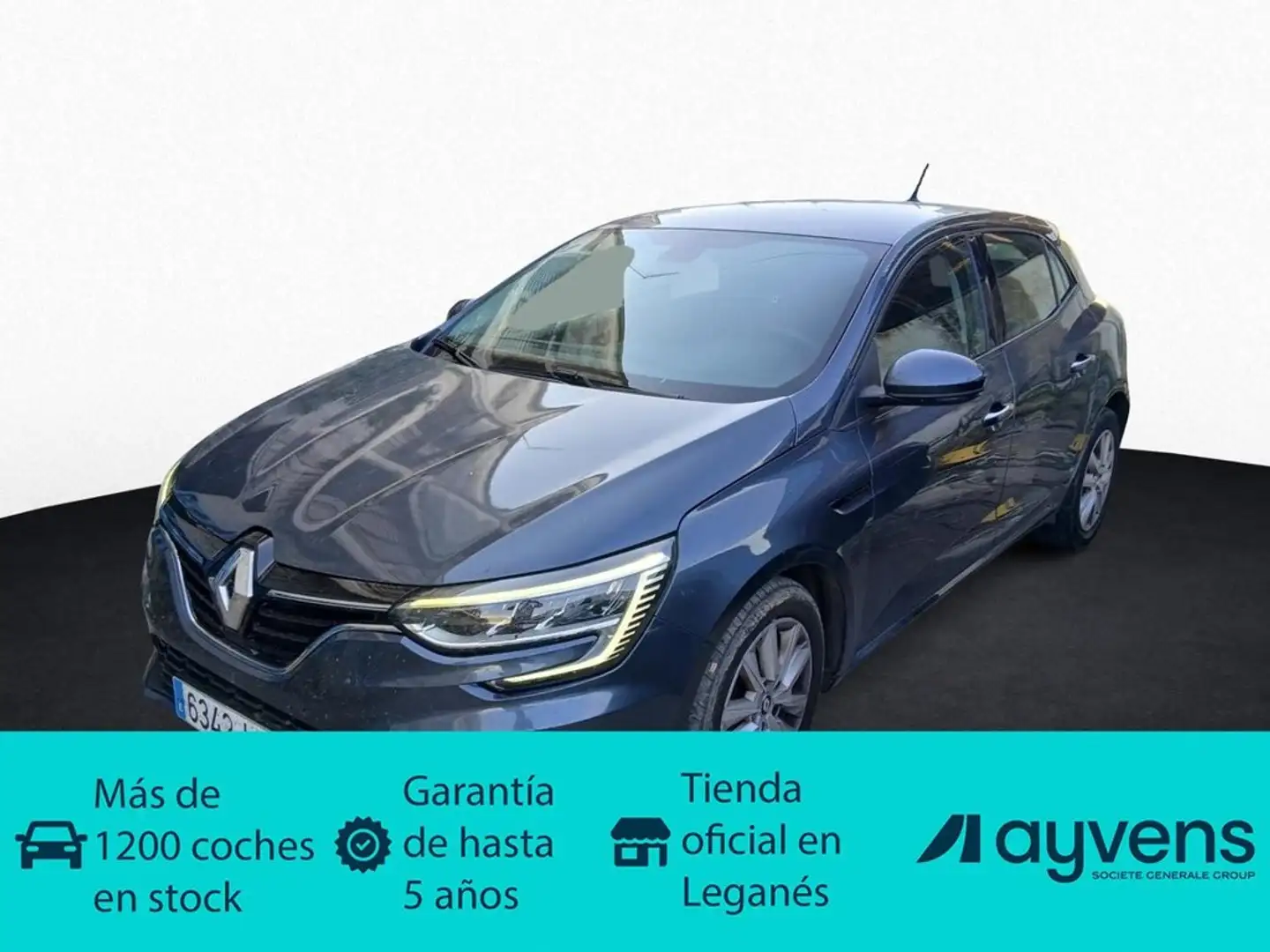 Renault Megane 1.3 TCe GPF Intens 103kW Gris - 1