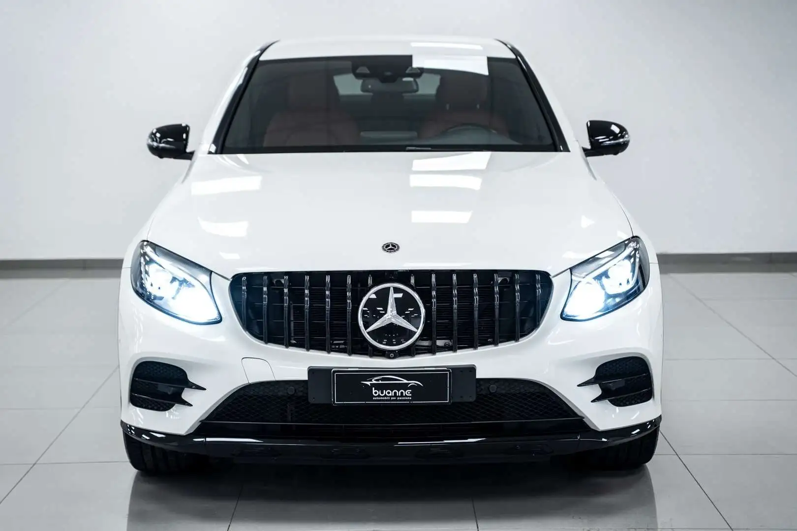 Mercedes-Benz GLC 43 AMG Coupè 4matic Burmester Diamante White Paint Iva Bianco - 2