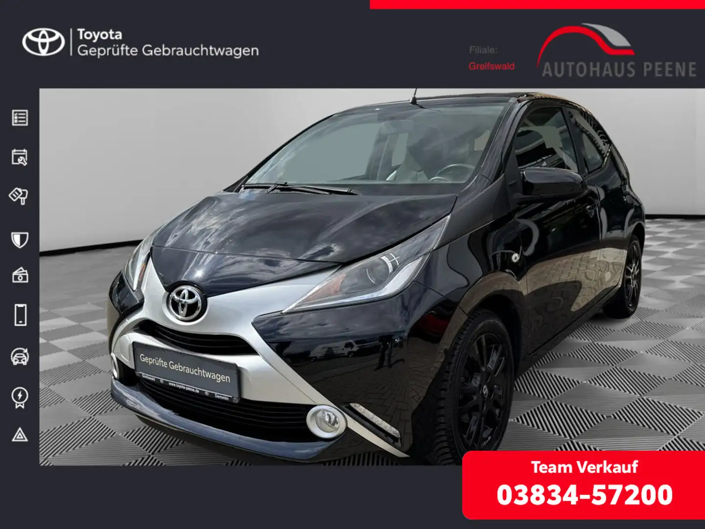 Toyota Aygo X Noir - 1