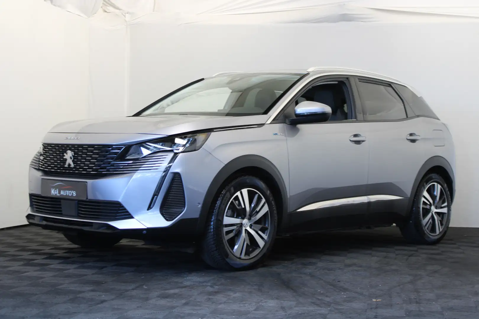 Peugeot 3008 1.6 HYbrid 225 Allure Gris - 1