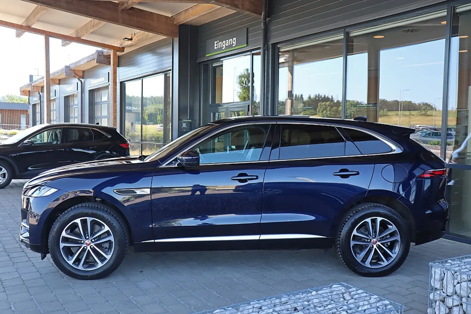 Jaguar F-Pace S P400e PHEV AWD Aut. NP €90tsd ACC, HeadUp, Ma... Blau - 2