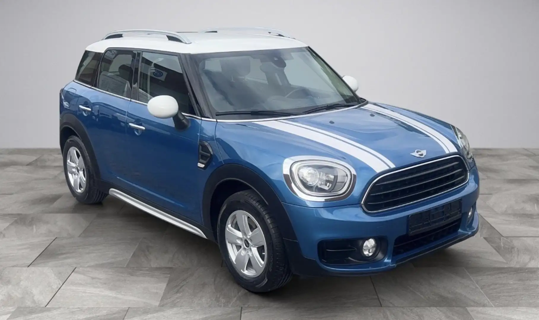 MINI Cooper Countryman Mini 1.5 Salt. Multimedia,Climate,LED. Nieuwstaat Blau - 2