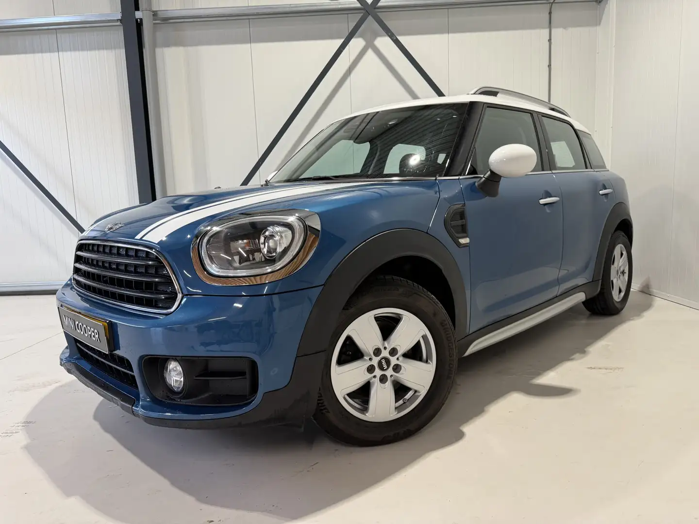 MINI Cooper Countryman Mini 1.5 Salt. Multimedia,Climate,LED. Nieuwstaat Bleu - 1