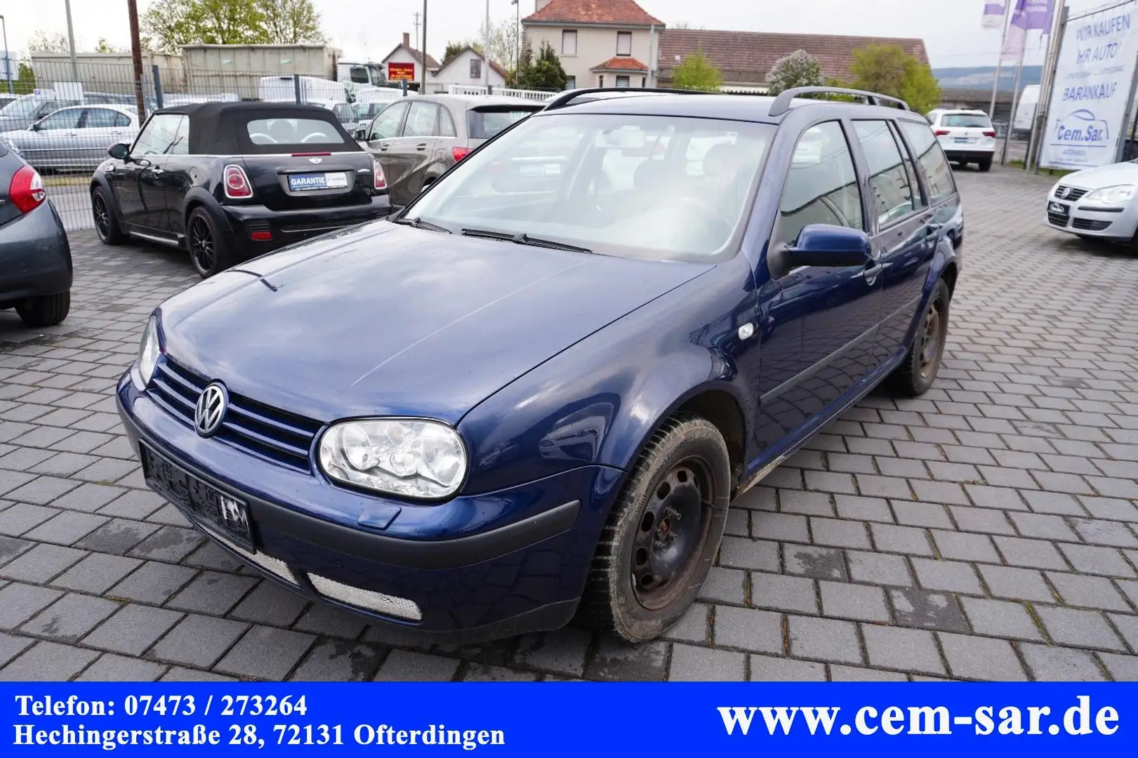 Volkswagen Golf IV Variant Ocean *Klimaautomatik*Alu-F.*AHK Blau - 2