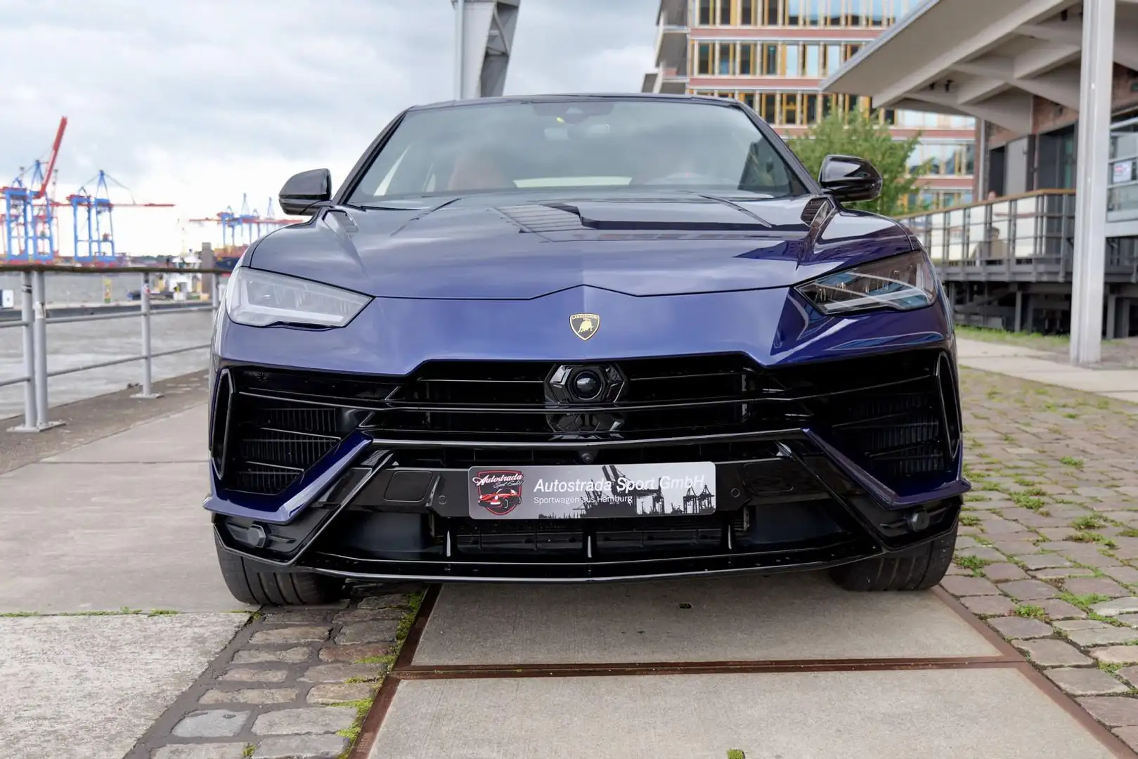 Lamborghini Urus S Sportauspuff AKRAPOVIC Blauw - 2
