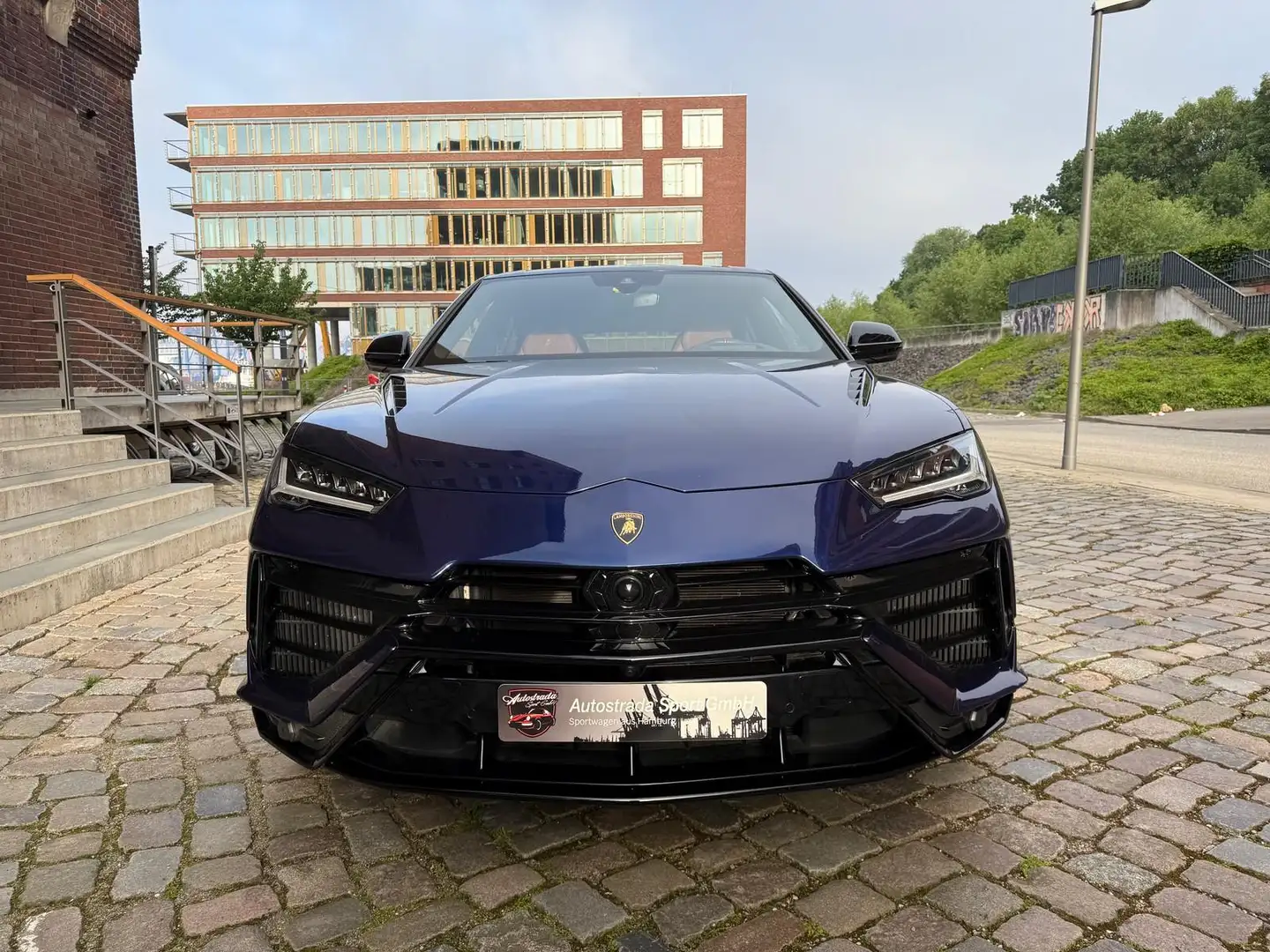 Lamborghini Urus S Sportauspuff AKRAPOVIC Blau - 2