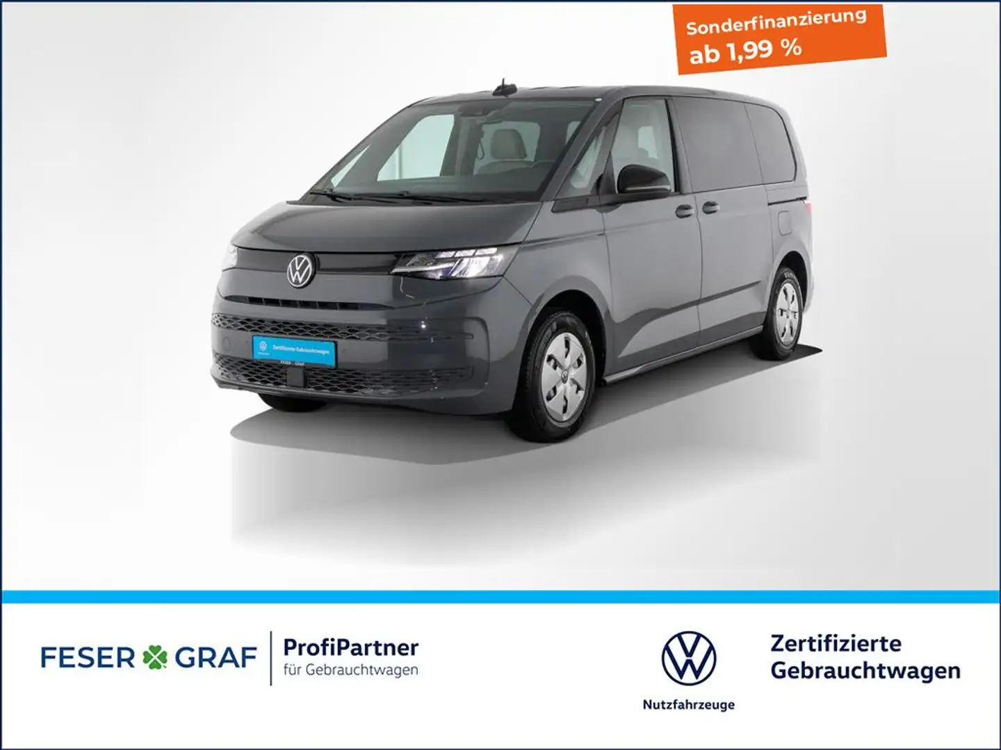 Volkswagen T7 Multivan 2.0TDI DSG 5Sitze AHK LED Clima Gris - 1