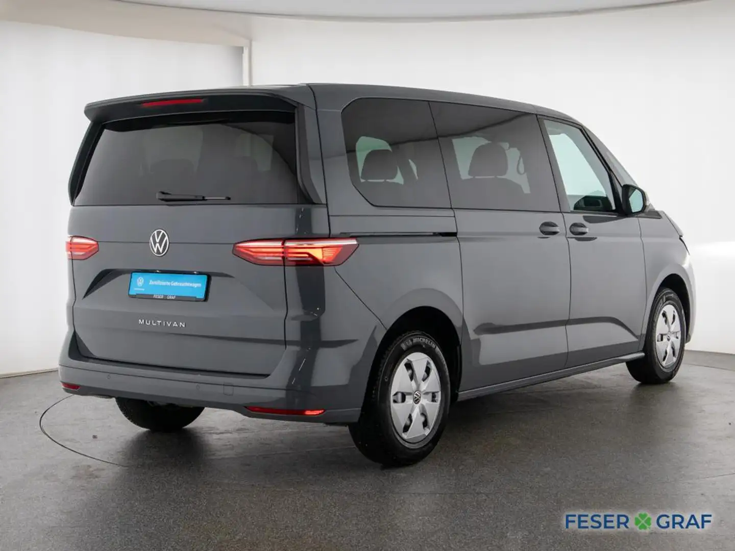 Volkswagen T7 Multivan 2.0TDI DSG 5Sitze AHK LED Clima Grijs - 2