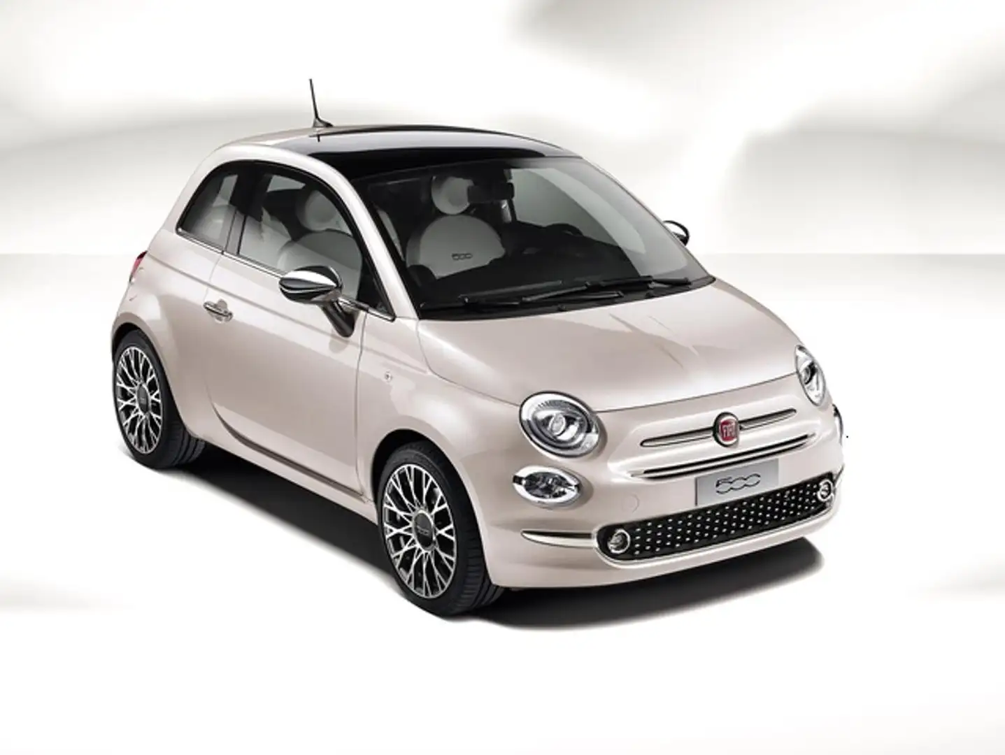 Fiat 500 1.0 Hybrid Connect Neopatentati ok Weiß - 1