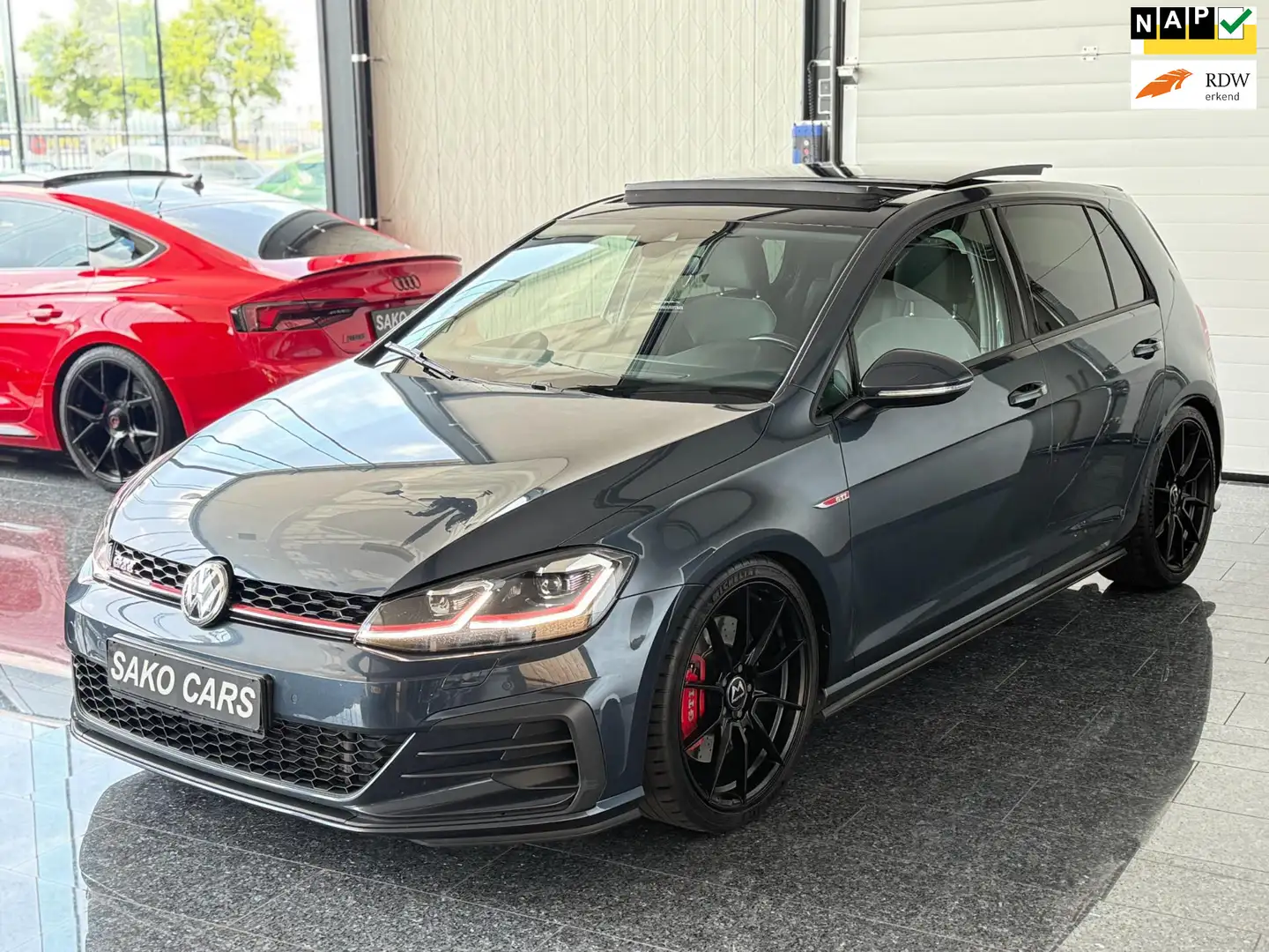Volkswagen Golf GTI 2.0 TSI Performance APR Stage 3 DSG KW 430PK Blauw - 1