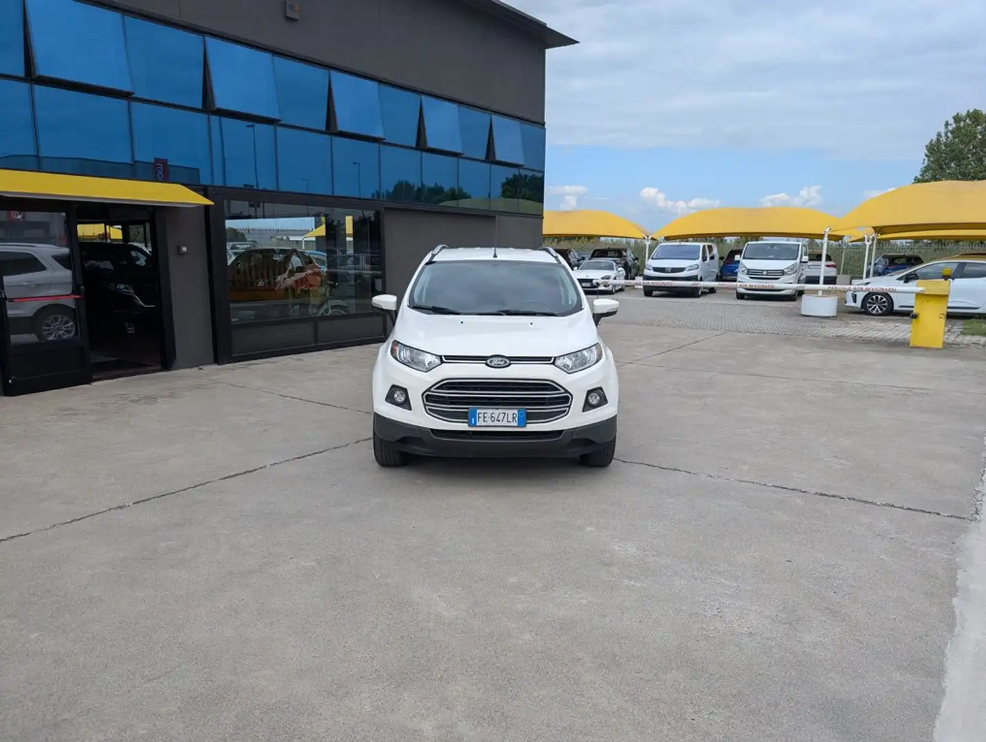 Ford EcoSport 1.5 tdci Business 95cv E6 Blanc - 2