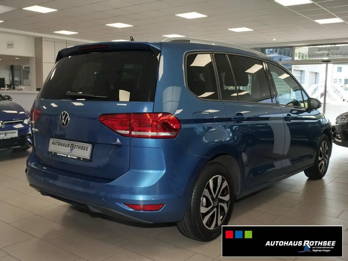 Volkswagen Touran ACTIVE 1.5 TSI ACC+LED+NAVI+Sitzhzg.+PDC+ Bleu - 2