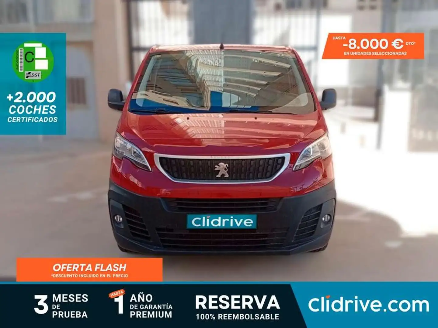 Peugeot Traveller 2.0BlueHDI Active Long 145 Червоний - 1