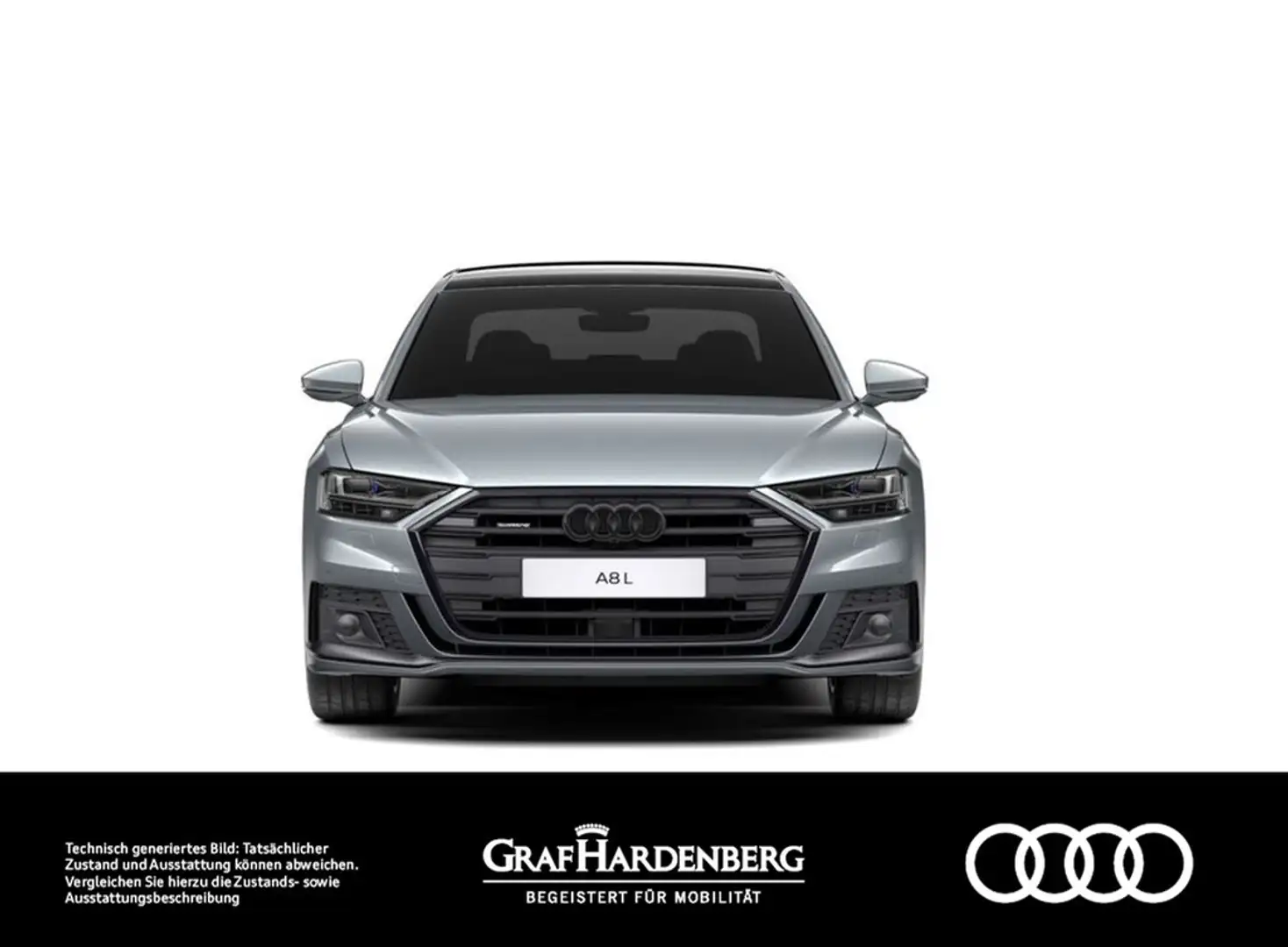 Audi A8 L 50 TDI quattro . Matrix Navi B&O Pano HuD Gris - 2
