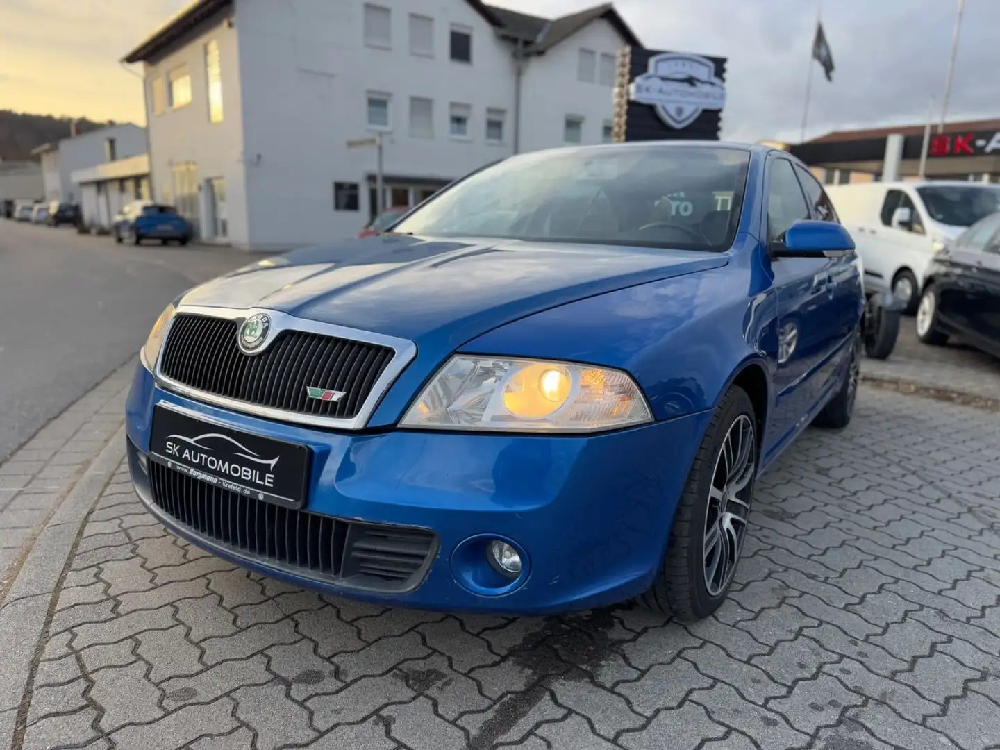 Skoda Octavia Lim RS TEILLEDER/XENON/PDC/TÜV 12-24 Bleu - 2
