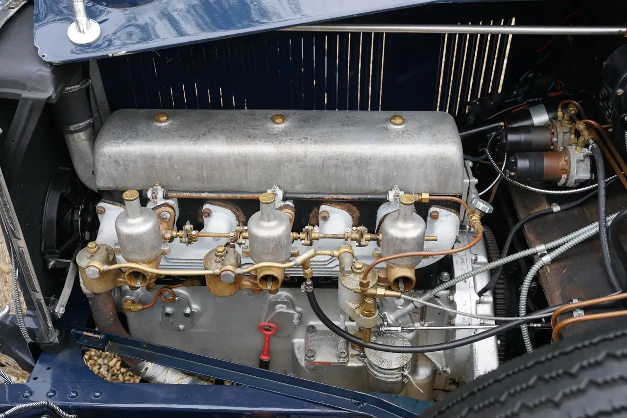 Alvis Silver Eagle Open Tourer With old school-craftsman, foto 4