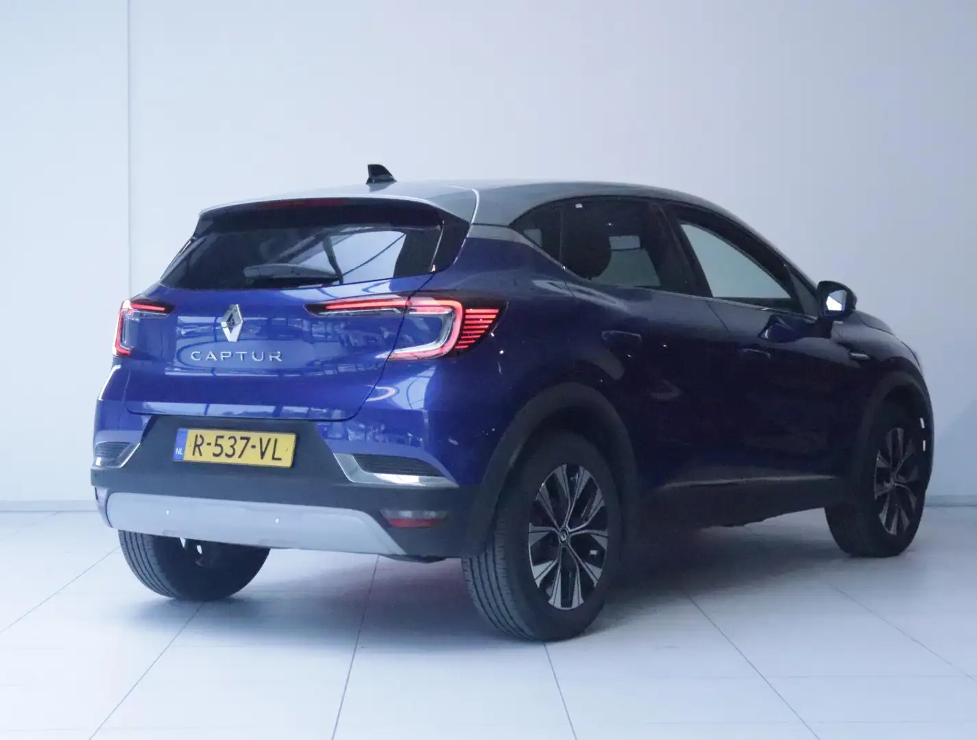 Renault Captur 1.0 TCe 90 techno Clima/Navi/Camera Blauw - 2