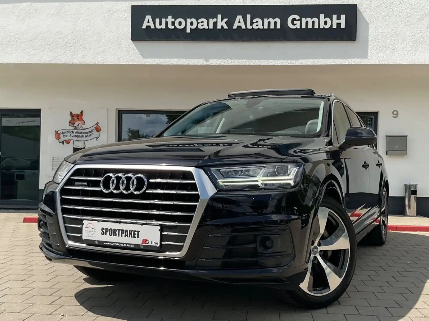 Audi Q7 3.0 TDI quattro Ambiente Licht Navi Pano Negru - 1