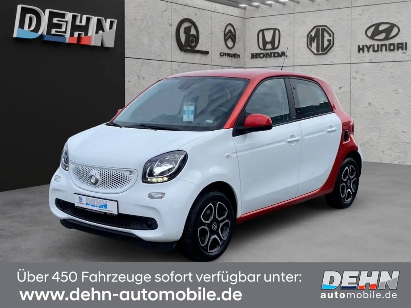 smart forFour 1.0 passion Klimaauto./LMF/ Weiß - 2