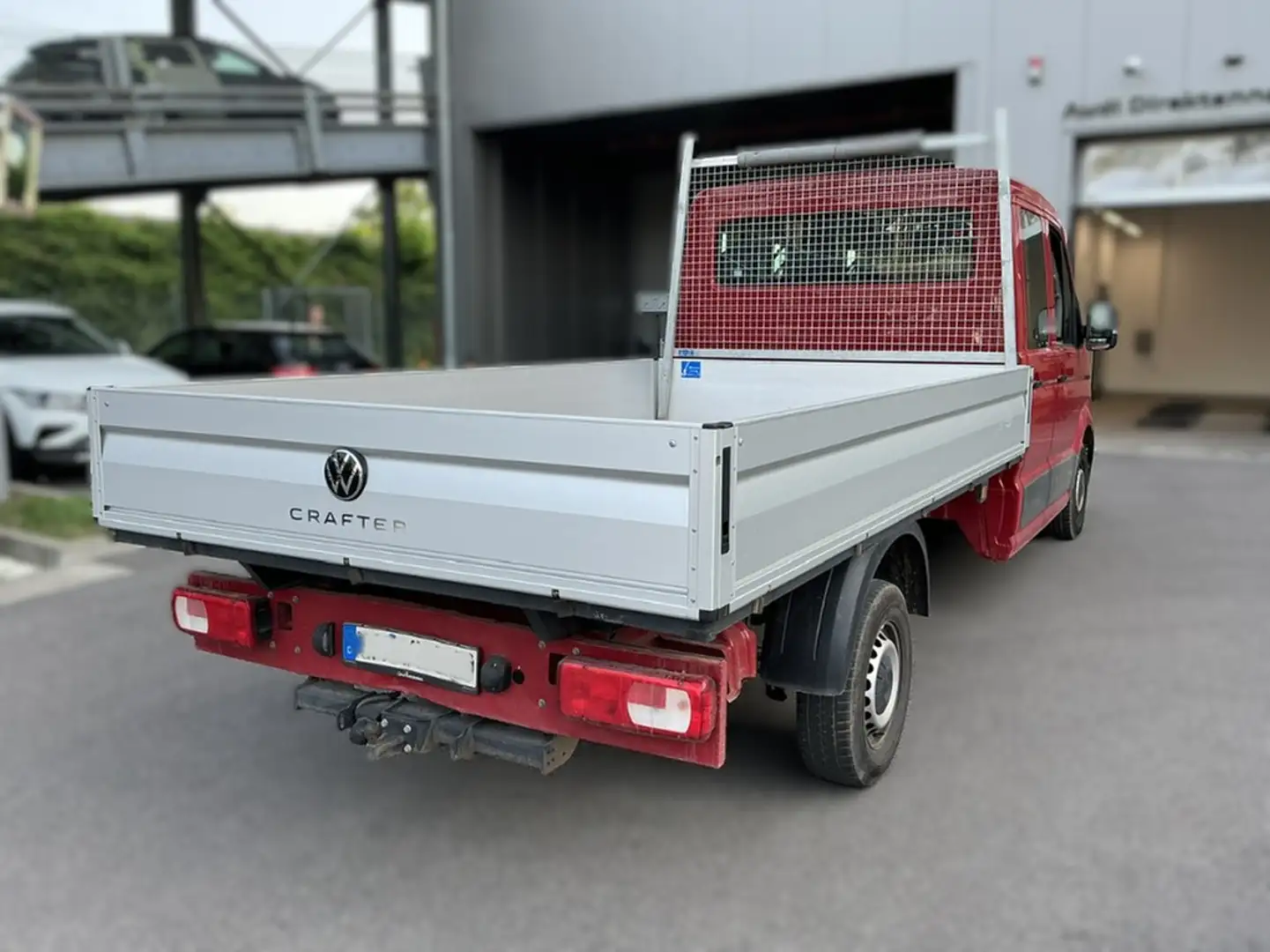 Volkswagen Crafter Pritsche 35 DOKA 2.0 TDI LR AHK Rot - 2