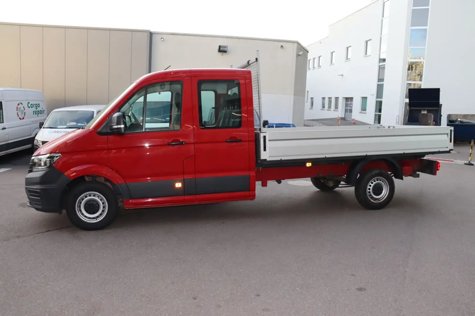 Volkswagen Crafter Pritsche 35 DOKA 2.0 TDI LR AHK Rot - 2