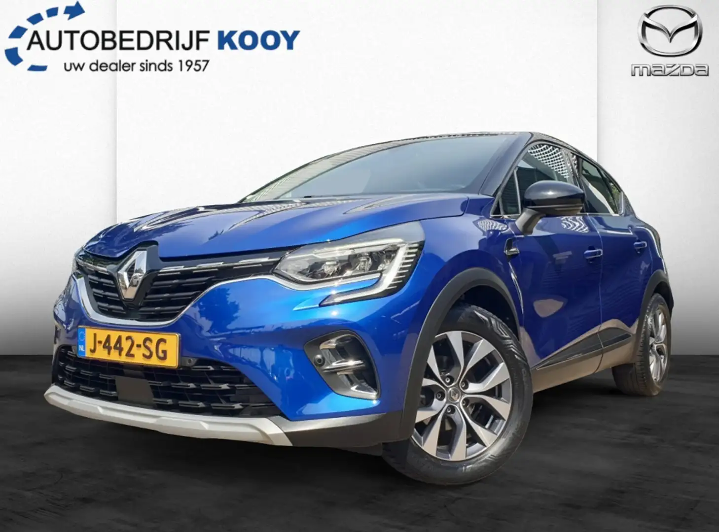 Renault Captur 1.0 TCe Intens / Camera / Parkeersensoren voor + a Blauw - 1