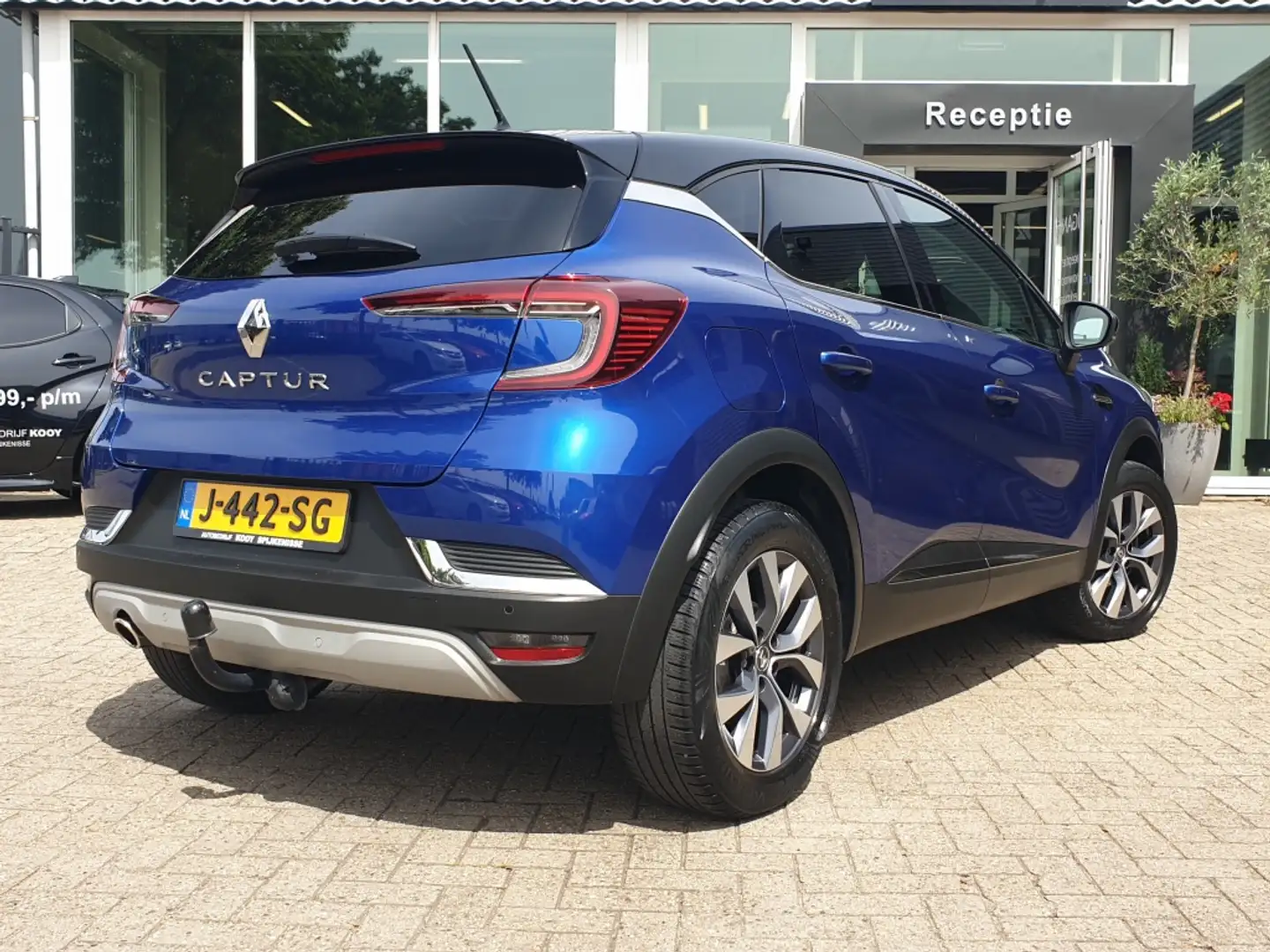 Renault Captur 1.0 TCe Intens / Camera / Parkeersensoren voor + a Blauw - 2