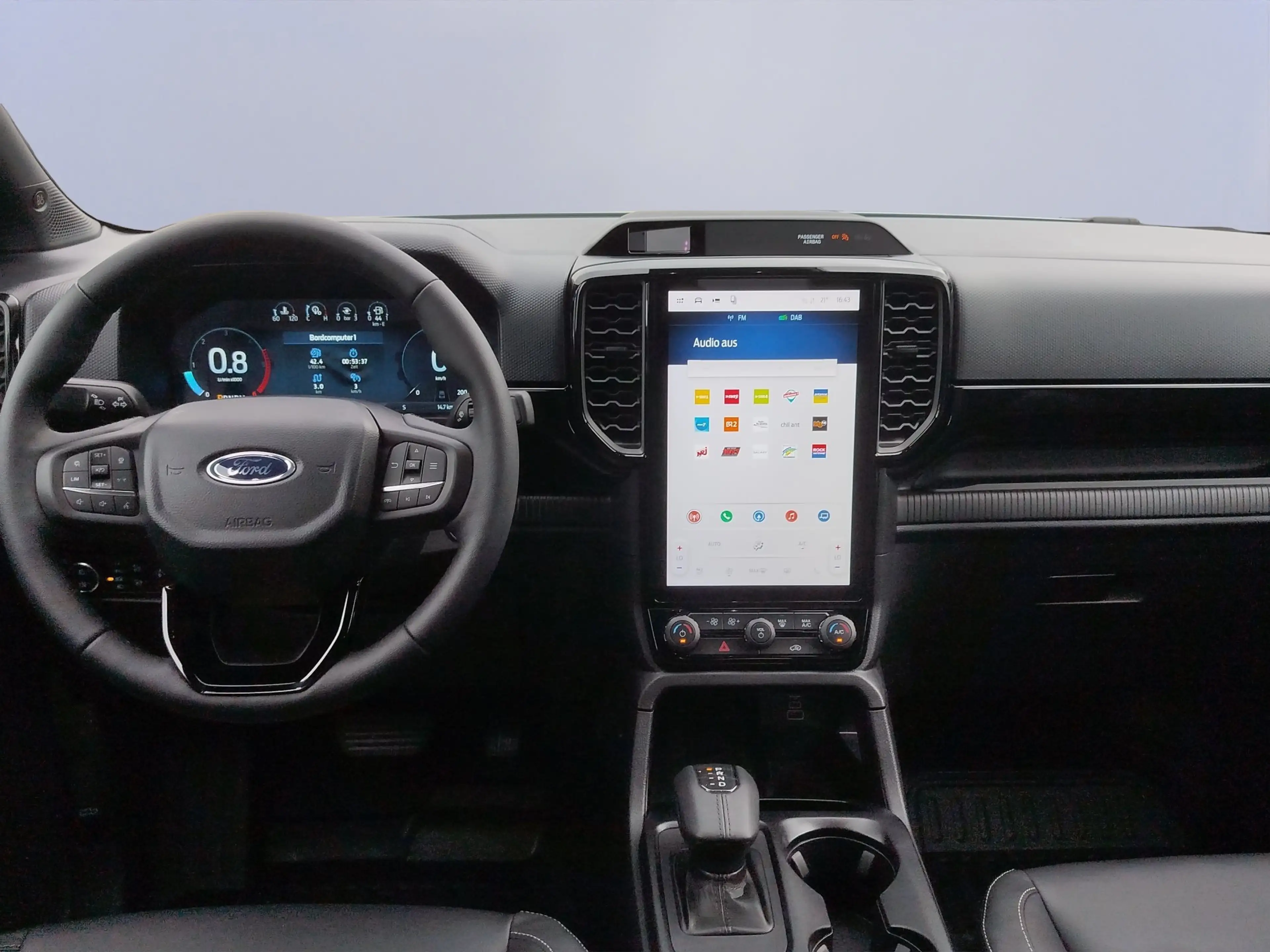 Ford Ranger Chill Grey Edition 3.0l e-4WD *ROLLO*AHK*ACC* — photo 11