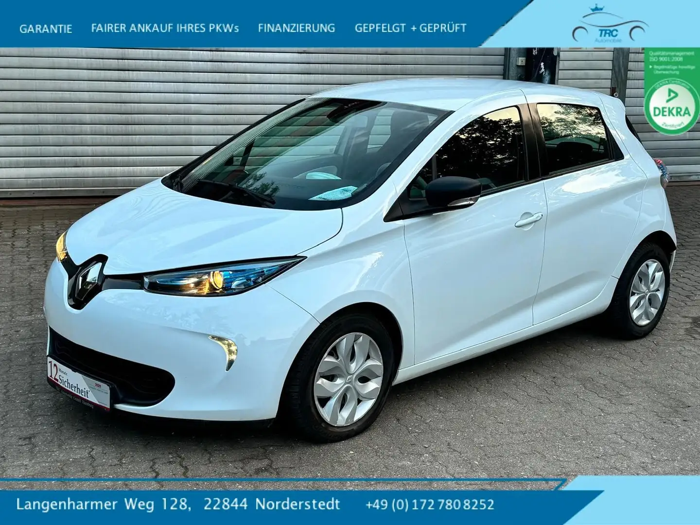 Renault ZOE Zoe Life Weiß - 1