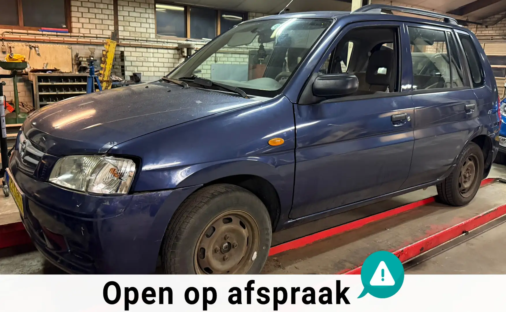 Mazda Demio 1.3 Comfort|NAP|Exportprice!|Airco|Trekhaak|5Deurs Blau - 1