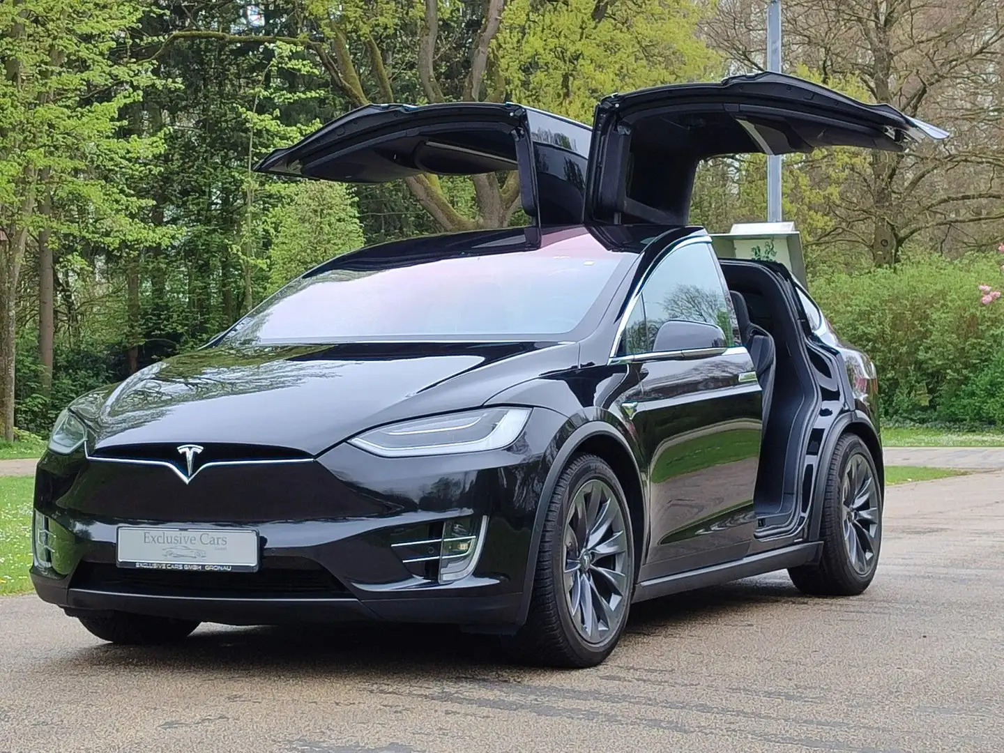 Tesla Model X MODEL X 100D | MCU2 |  EAP-AKTIV | HEPA |6-SEATS Schwarz - 1