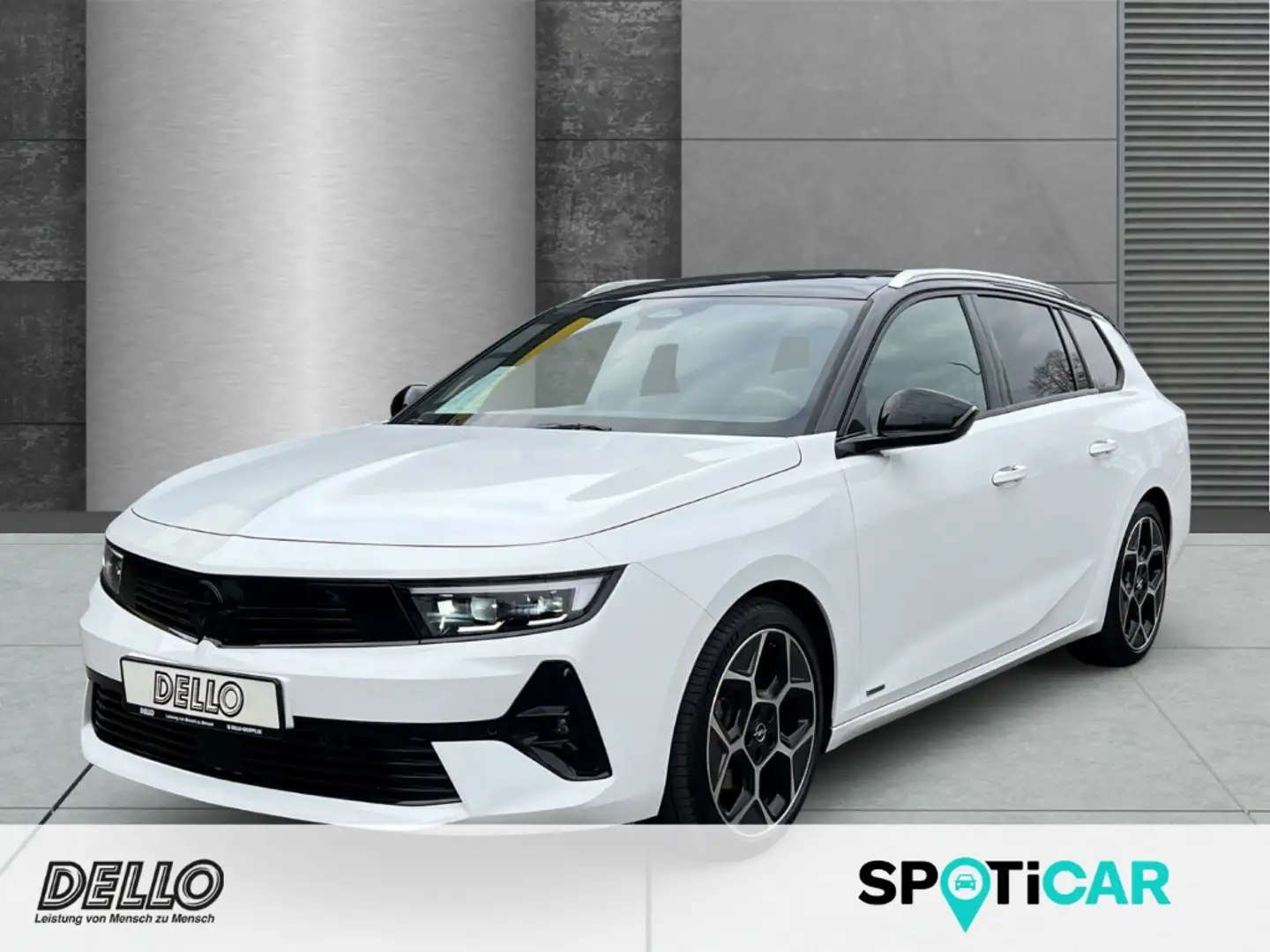 Opel Astra ST Ultimate 1.2T,AT, LED,Parks.vo.u.hi.,Rückfk. Weiß - 1