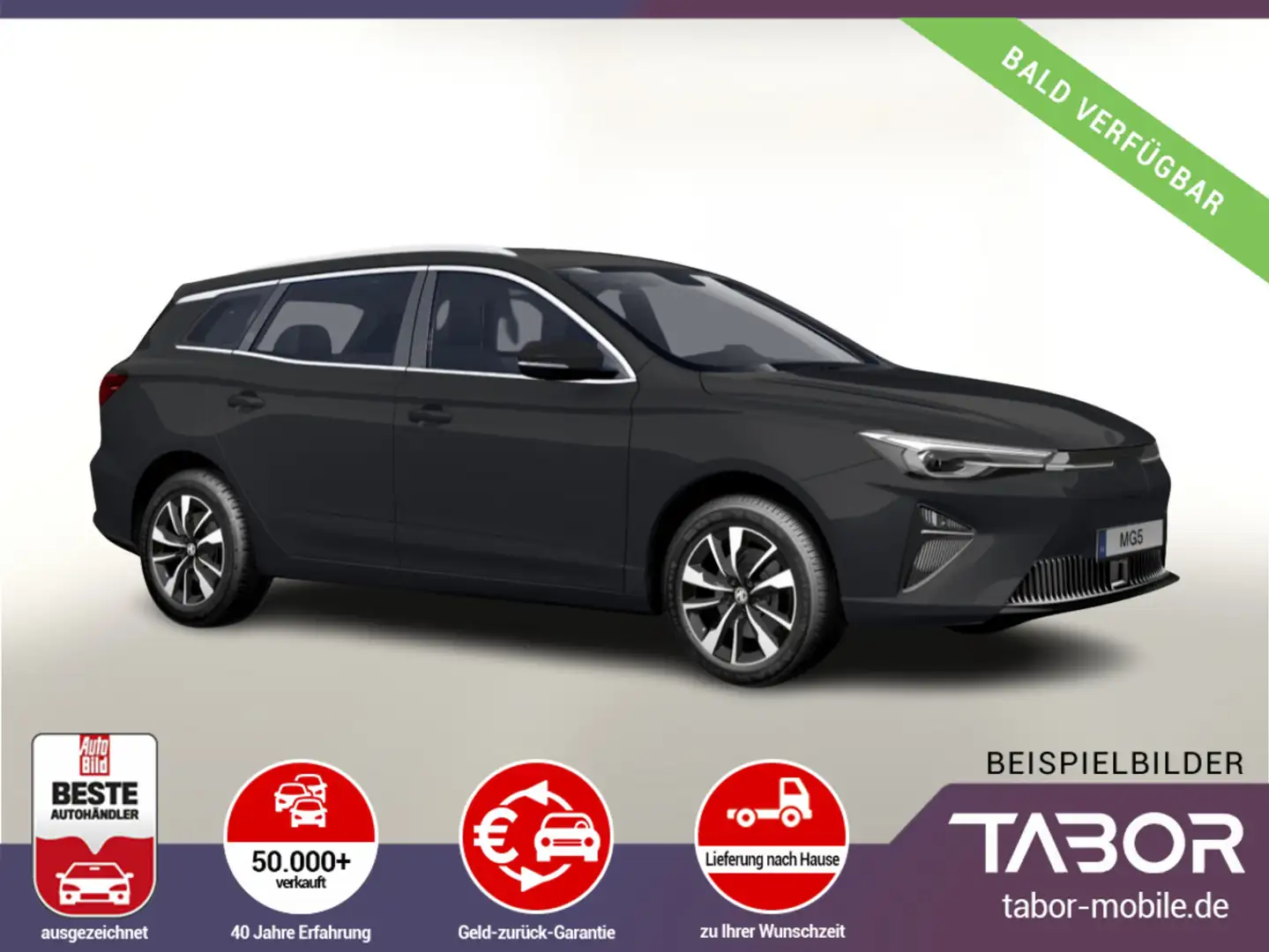 MG MG5 51kWh Comfort ACC Keyl Kam PDC SHZ LED Nav Schwarz - 1