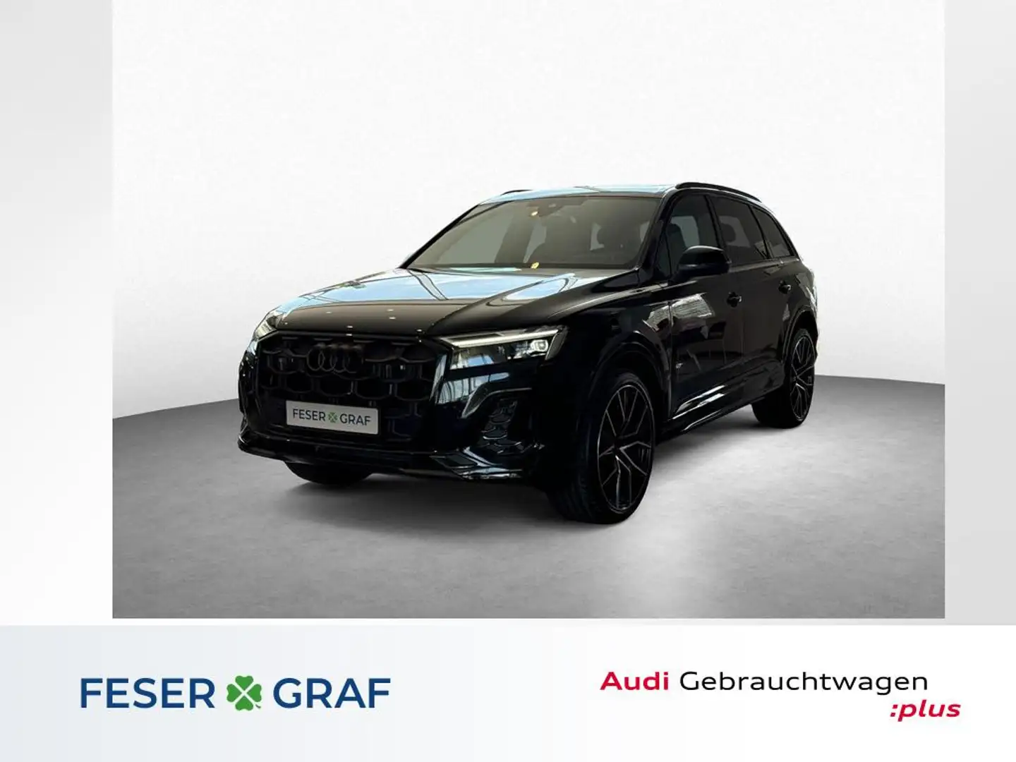 Audi Q7 SUV S line 50 TDI quattro MATRIX/HEAD-UP/AHK Schwarz - 1