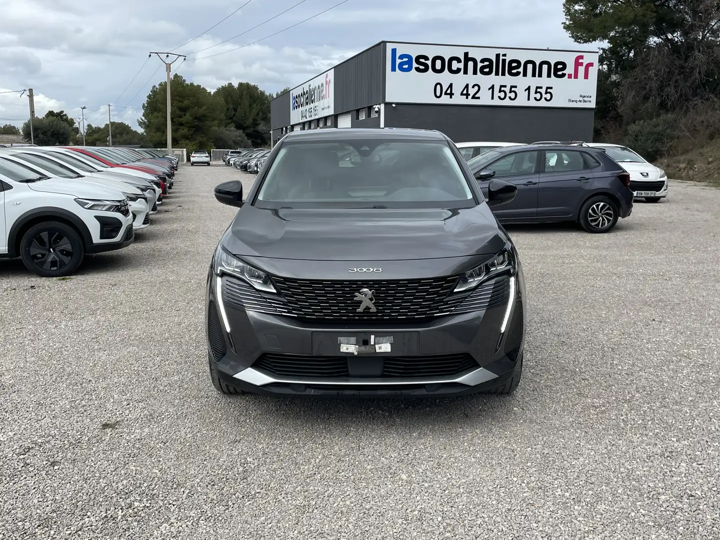 Peugeot 3008 BlueHDi 130ch S\u0026amp;S EAT8 Allure Pack Gris - 2