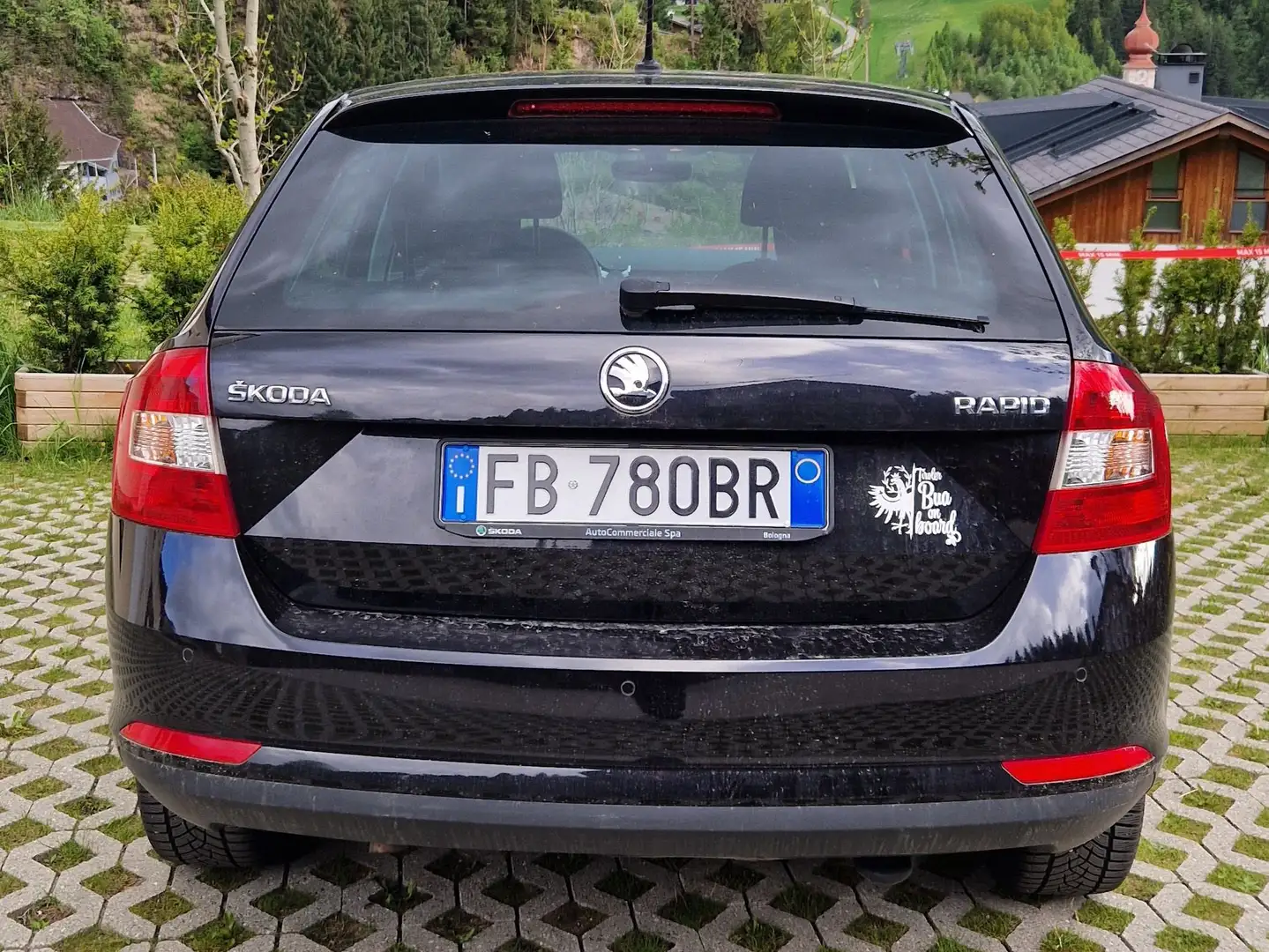 Skoda Rapid/Spaceback Rapid Spaceback 1.6 tdi Ambition 115cv E6 Nero - 2