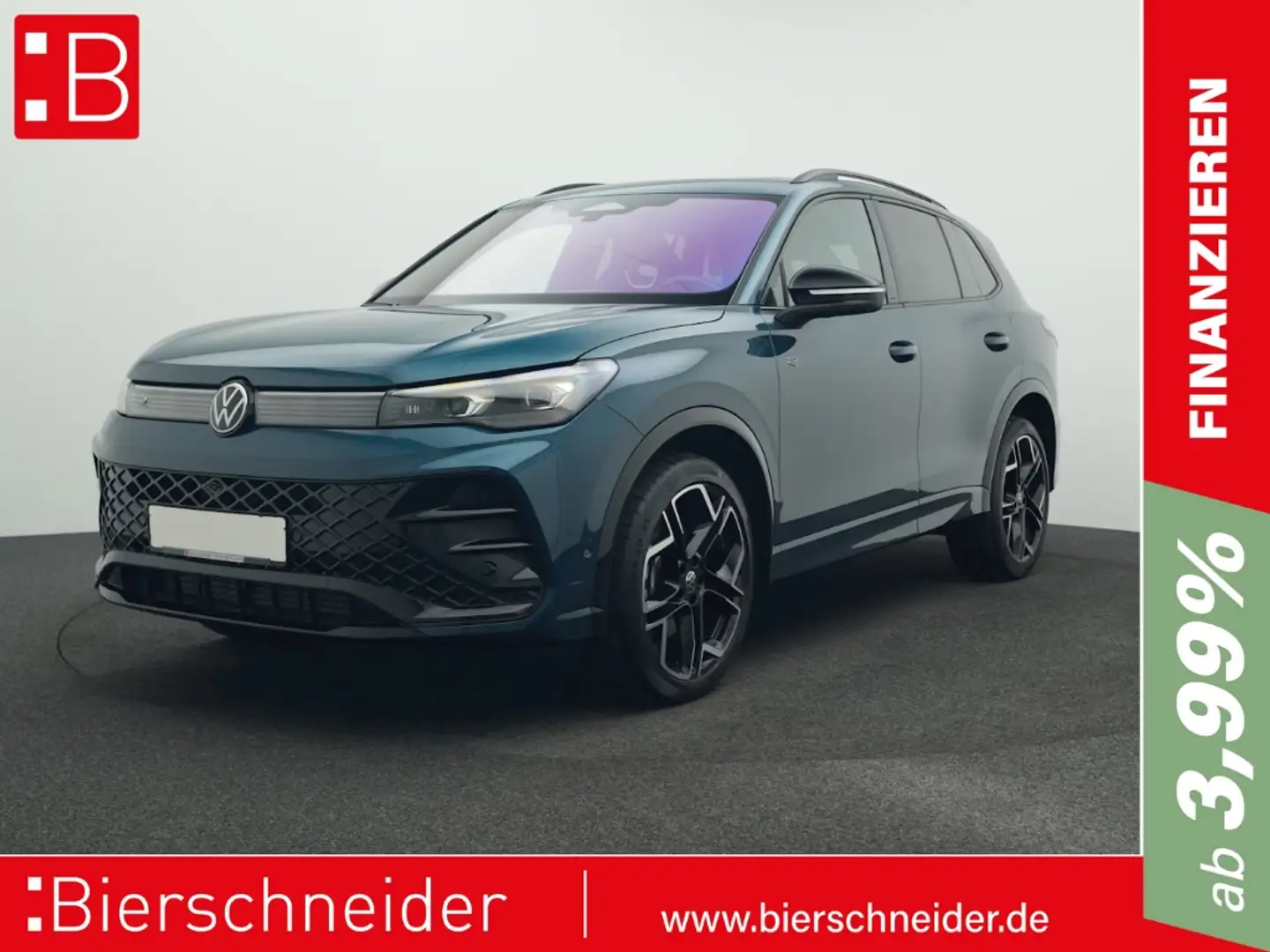 Volkswagen Tiguan 2.0 TSI DSG 4Mo. R-line 5.-J.-GAR IQ-LIGHT AHK STA Blau - 1