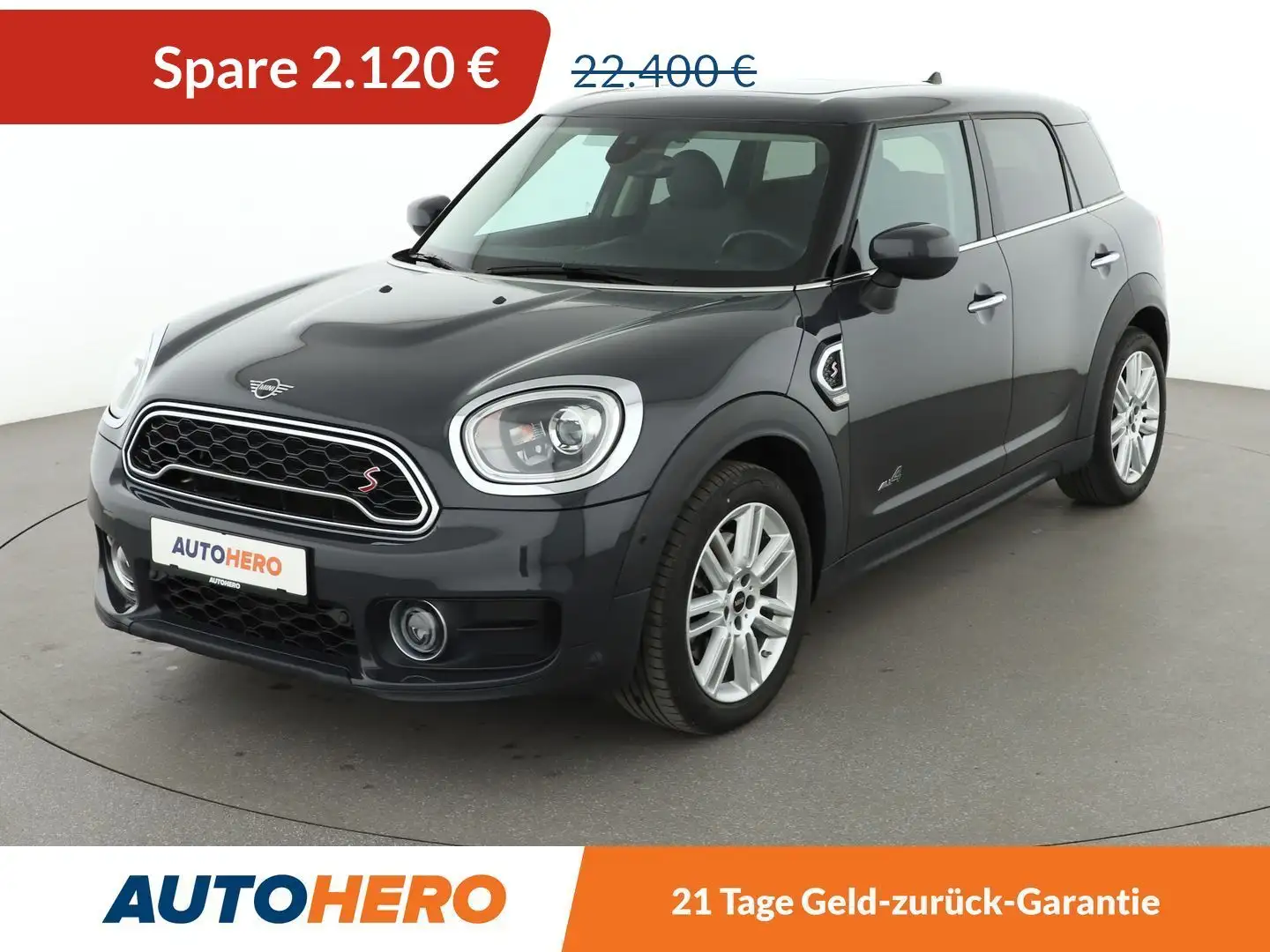MINI Cooper SD Countryman Cooper SD ALL4 Aut.*LED*NAVI*ACC*CAM*PDC*SHZ*KLIMA Grau - 1
