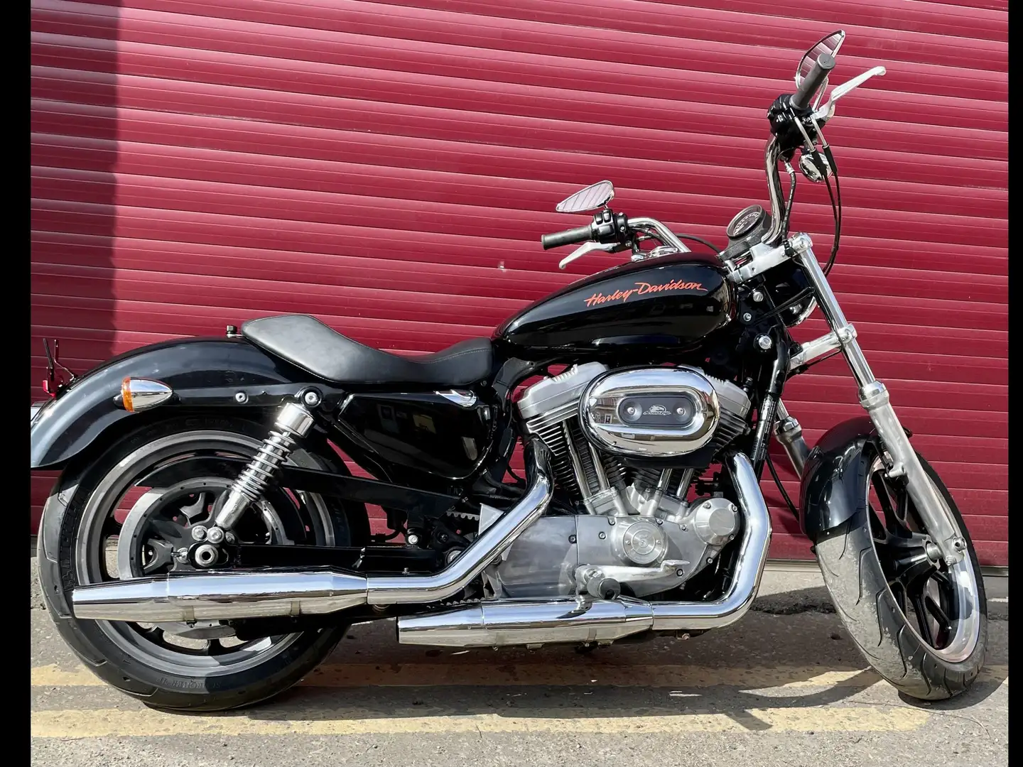 Harley-Davidson XL 883 L Superlow Negru - 2