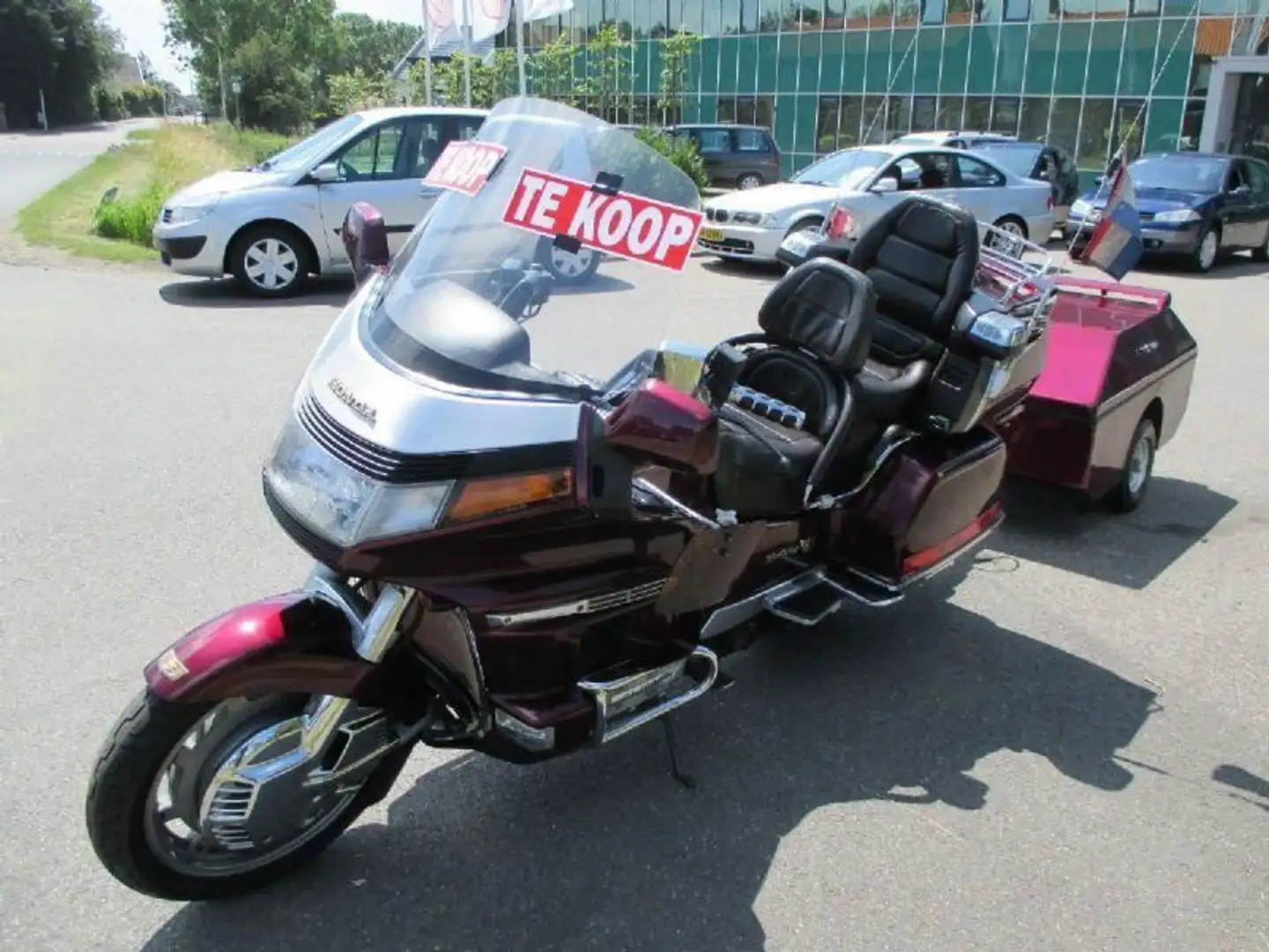 Honda GL 1500 Tour Gold Wing met Aanhanger Červená - 2