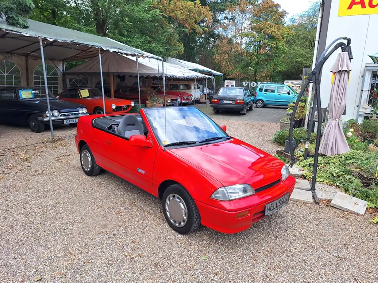 Suzuki Swift 1.0 Cabrio Automatik TÜV NEU + H-Kennzeichen, foto 2