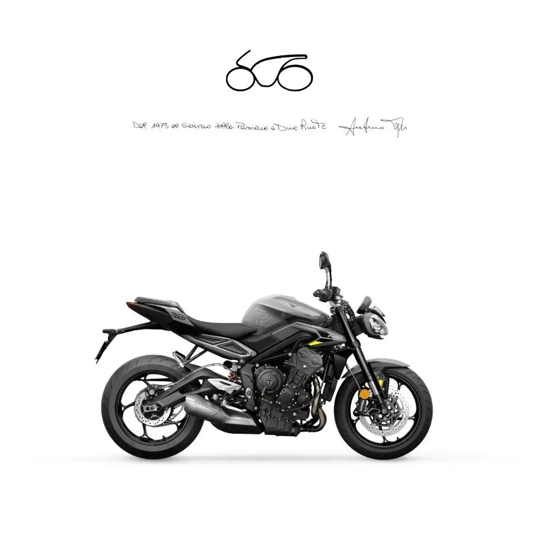 Triumph Street Triple 765 R Gri - 1